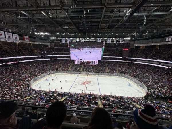 Attending an NHL game in New Jersey