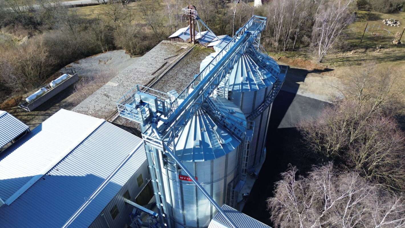 2 Skladovací obilná sila MYSILO - FARMIX a.s.