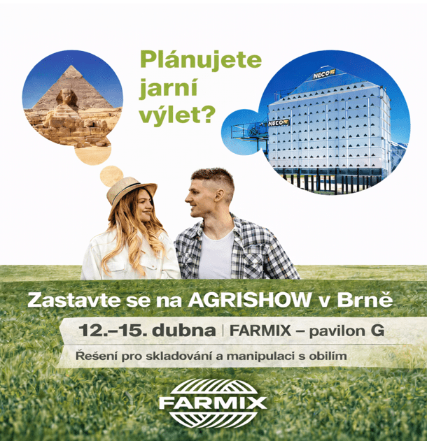 AGRISHOW 2026 FARMIX: zveme vás na veletrh v Brně