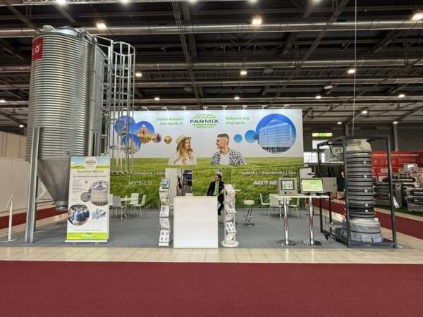 Stánek FARMIX na veletrhu AGRISHOW 2026 v Brně